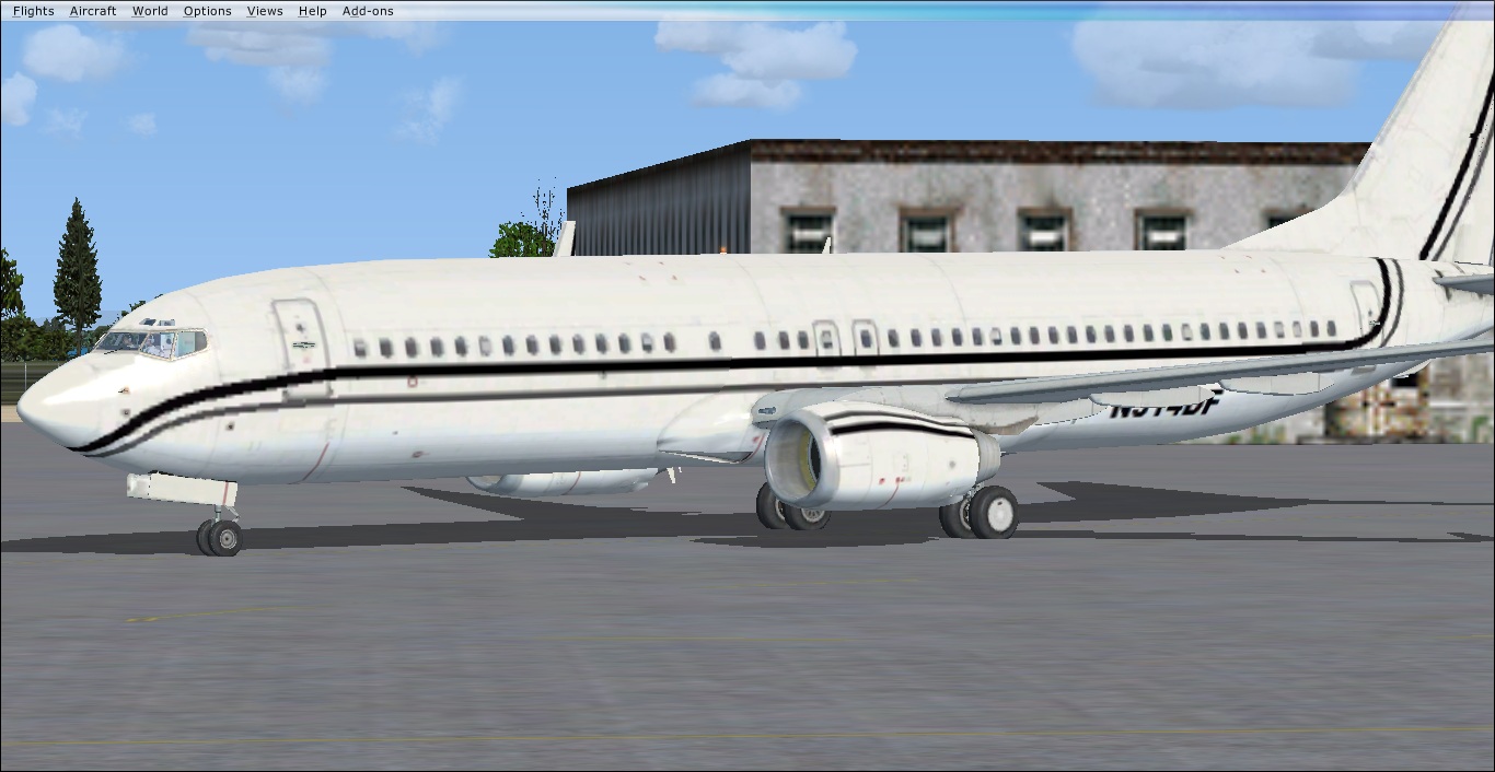 Fsx Boeing 737-800 Private Livery N314Df — 1