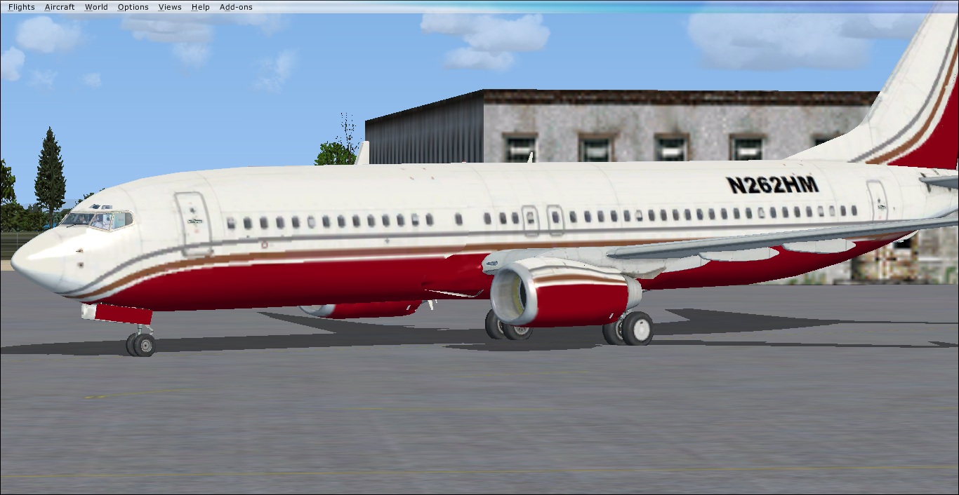 Fsx Boeing 737-800 Private Livery N262Hm — 1