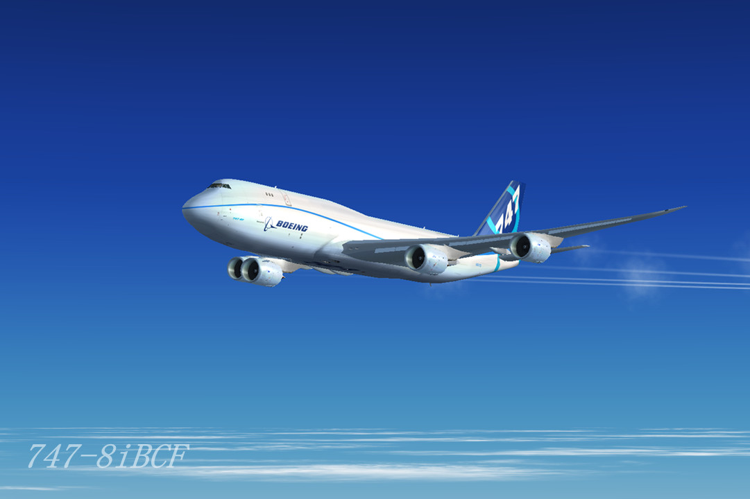 Skyspirit 2011 - Boeing 747-8I Boeing Sunrize Livery Yu — 1