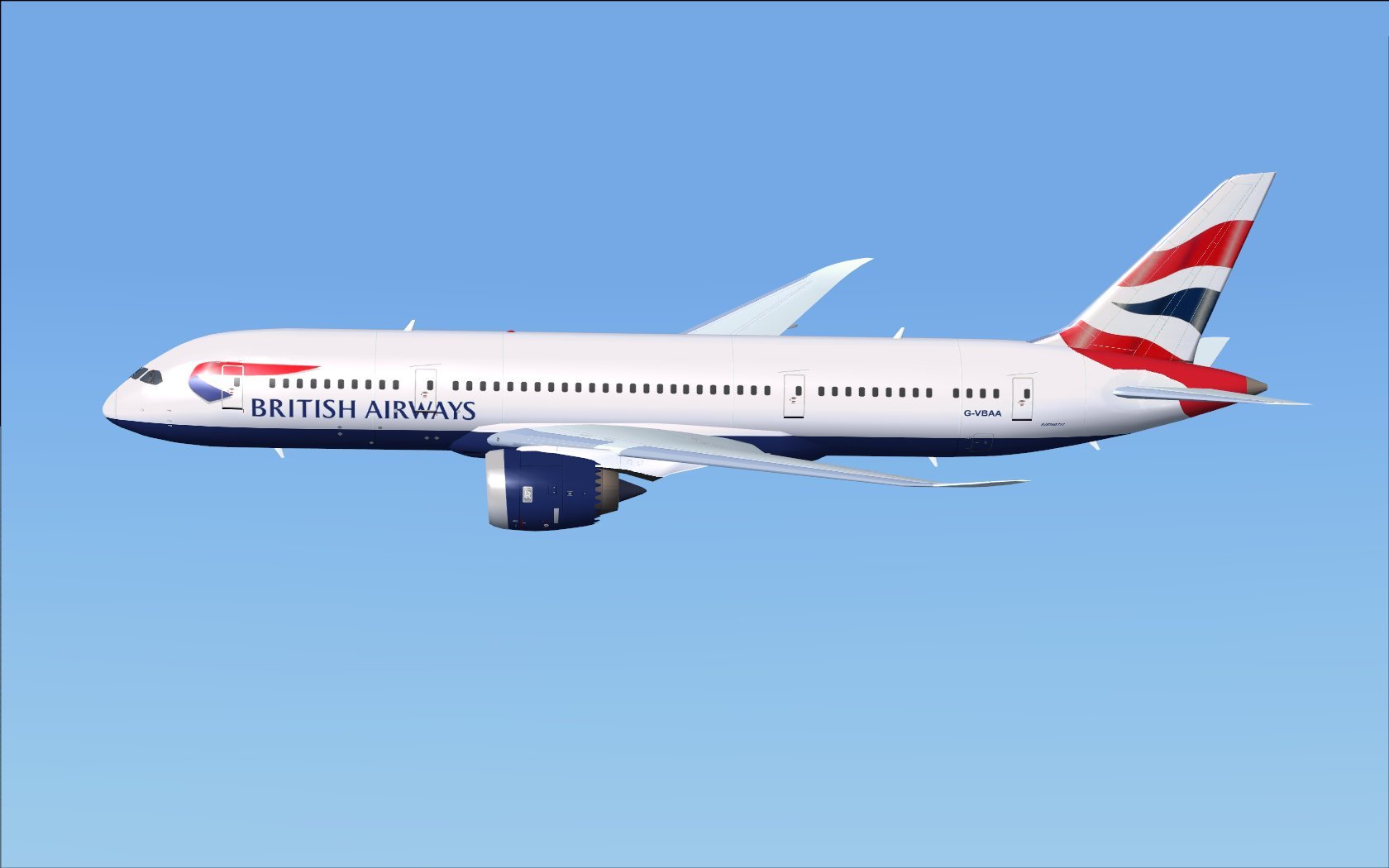Fsx British Airways Boeing 787-8 V2, This Camsim Version 2 Feature An Improve Aircrafts De — 1