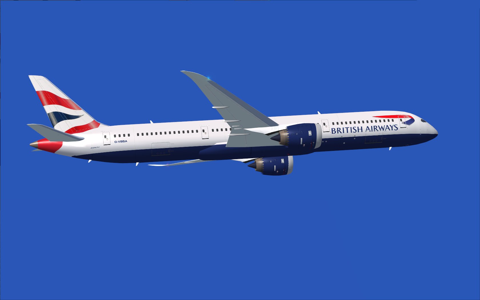 Fs2004 British Airways Boeing 787-9 V2 — 1