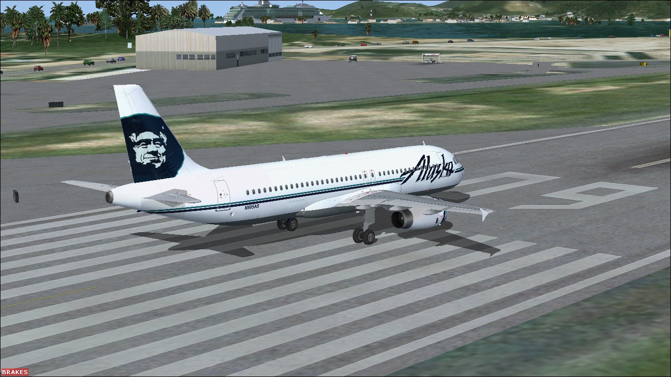 Airbus A320-232 Alaska Airlines — 1