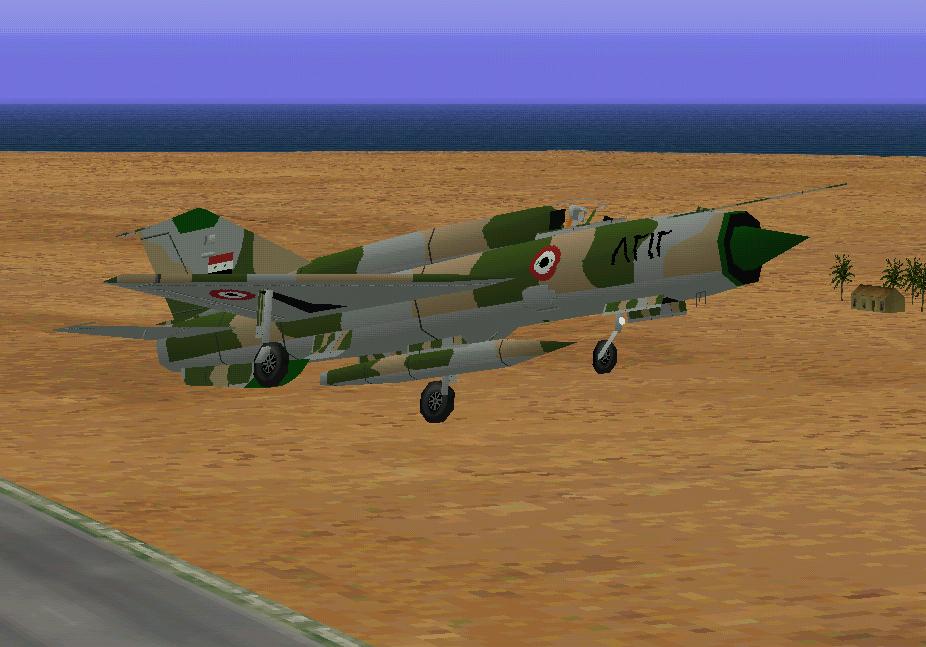 Cfs Mikoyan-Gurevich Mig 21 Fishbed Egyptian Air Force (Eaf) Livery — 1