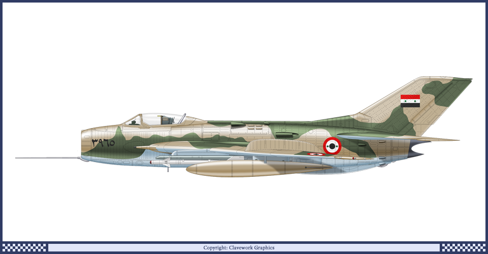 Cfs Mikoyan-Gurevich Mig19 Farmer Egyptian Air Force (Eaf) Livery — 1