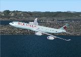 Airbus A340-500 In Air Canadas New Livery; Utilizing Flight Simulator Painters Excellent A — 1