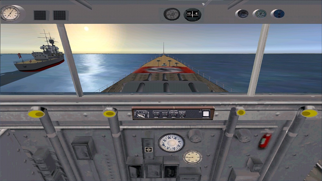 Fs2004 Features For Pilotable Battleship Scharnhorst — 1