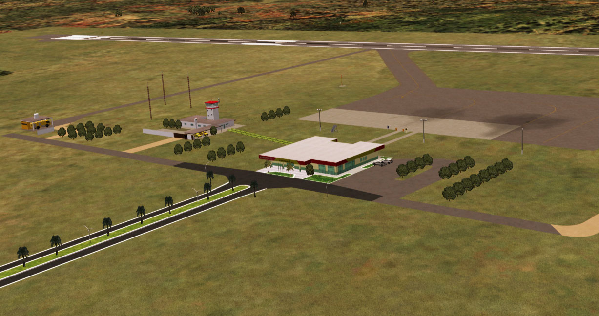 Airport Of The Alta Floresta-Mt-Brazil Iata — 1