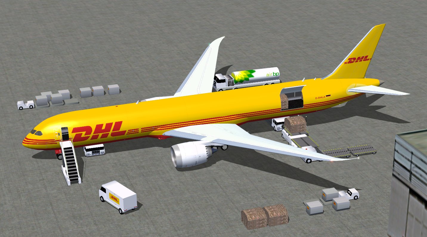 Fsx Dhl Boeing 787-9 Cargo V3 — 1