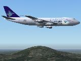 Flightsim Fs2004/Fs9/Fs2002 Posky Boeing 747-2U3 Garuda Indonesia Cargo