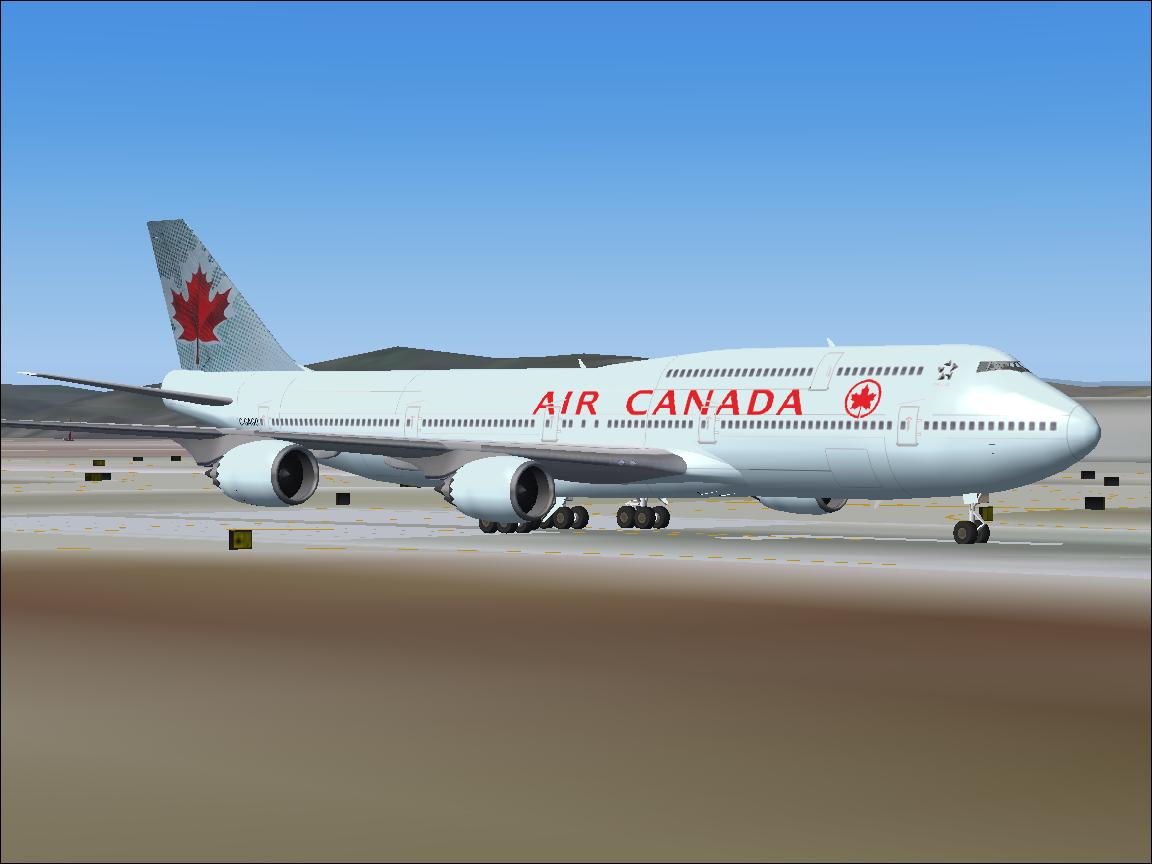 Boeing 747-8 Air Canada — 1