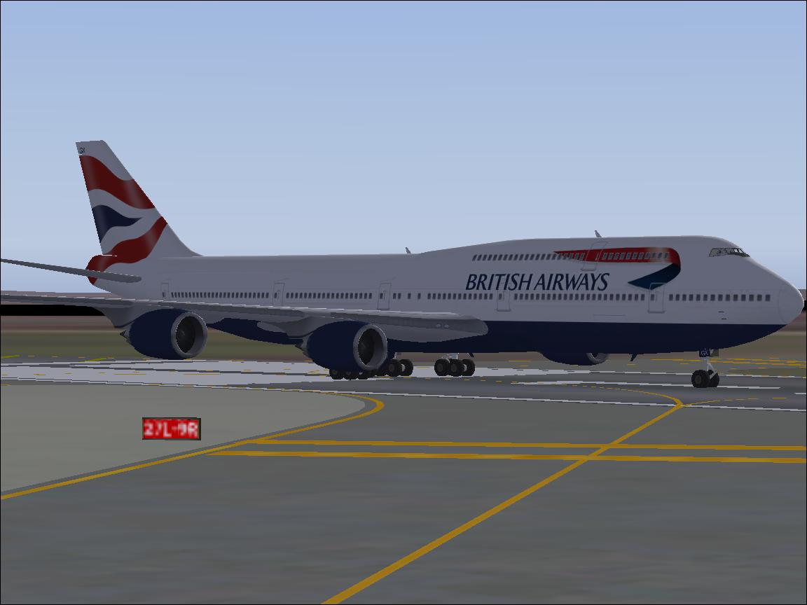 Boeing 747-8I British Airways — 1