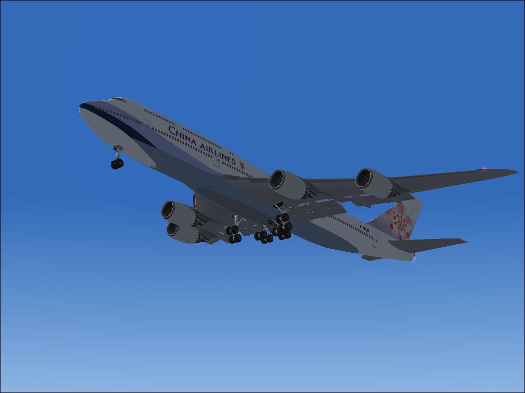 Boeing 747-8 China Airlines — 1
