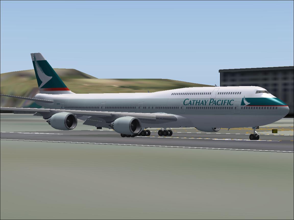 Boeing 747-8I Cathay Pacific — 1