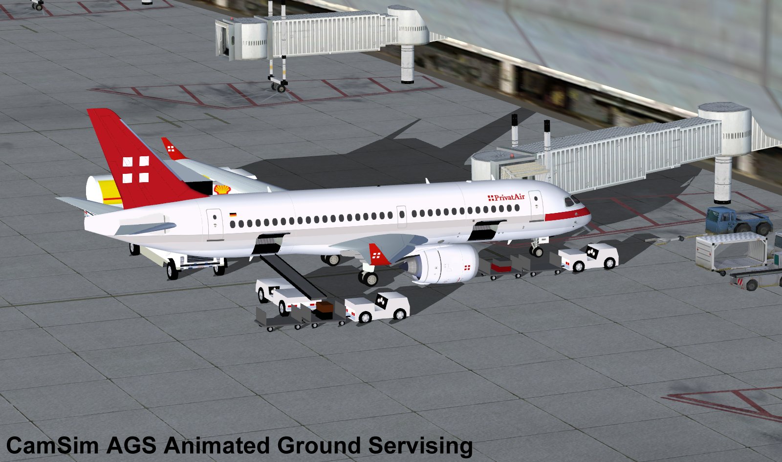 Fsx Privatair Bombardier Cseries 100 V3 — 1