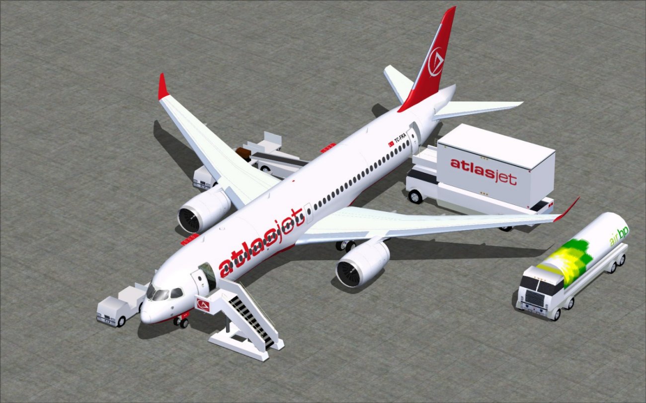 Fsx Atlasjet Cseries Cs300 V3 — 1