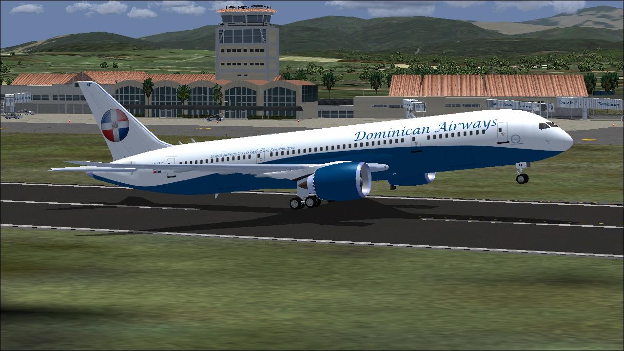 Fs2004 Transaero Boeing 787-8 V3 — 1