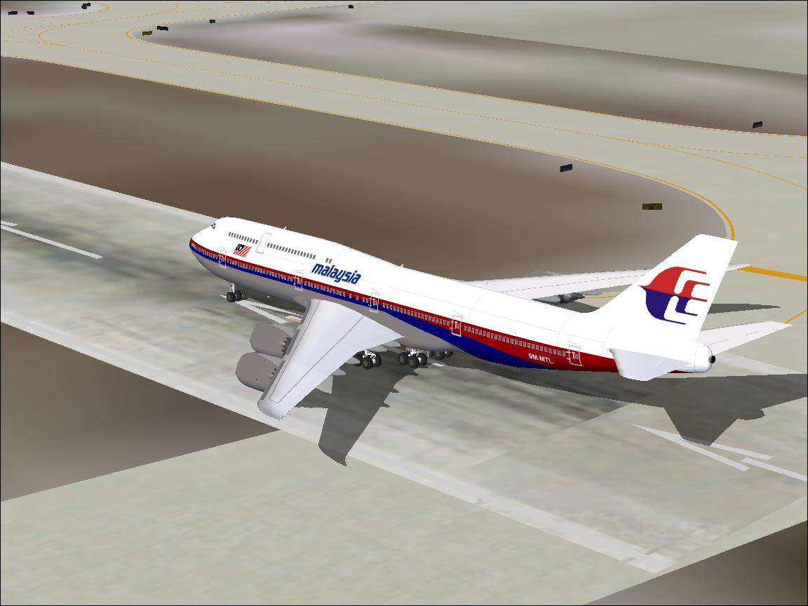 Boeing 747-8 Malaysia Airlines — 1