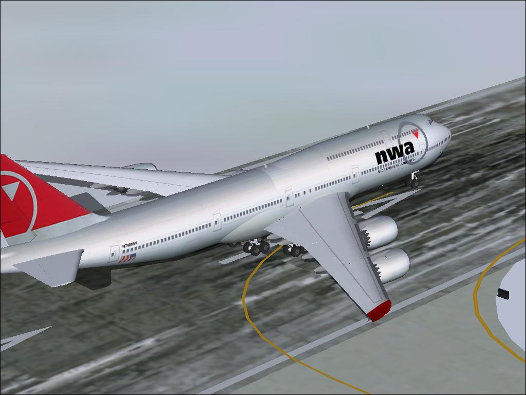 Boeing 747-800 Northwest Airlines — 1