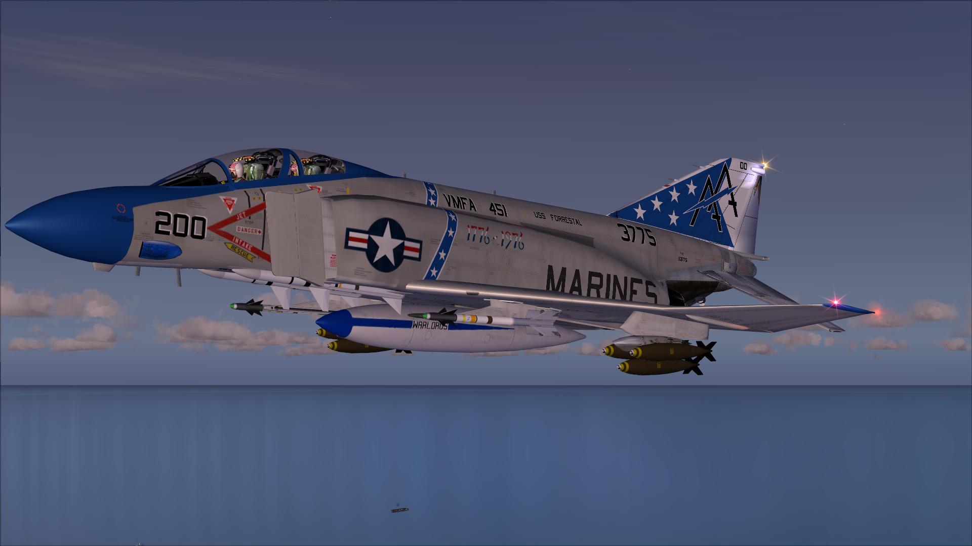 Fsx Fs9 F4 Package Marine Corps Phantom