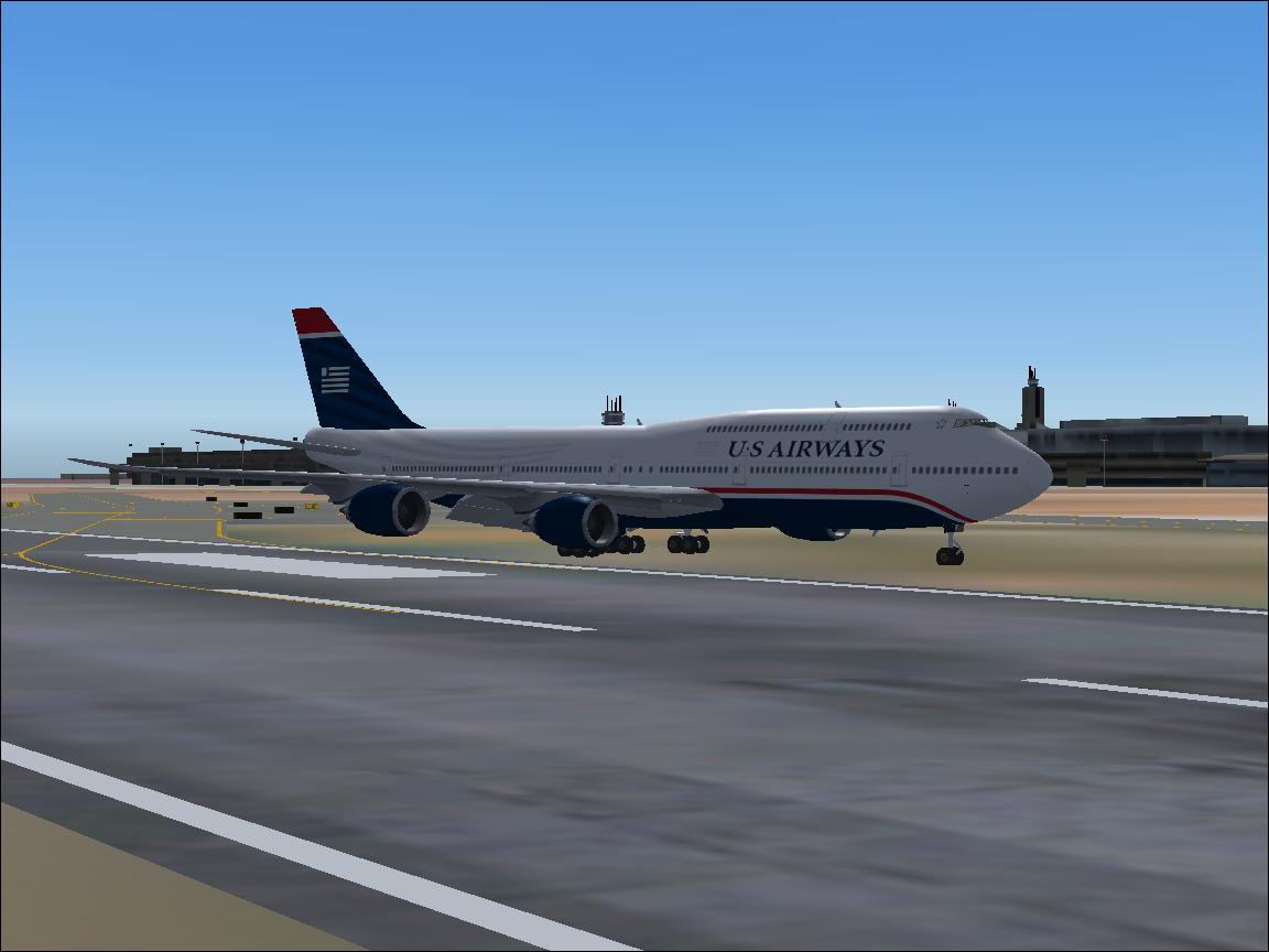 Boeing 747-8I Us Airways — 1