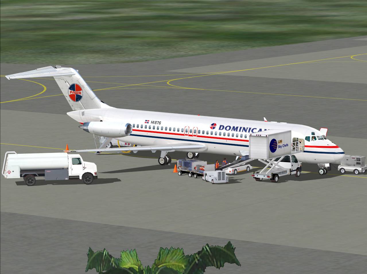 Fs2004 Pawa Dominicana Mcdonnell-Douglas Dc-9-32 (Hi876) — 1