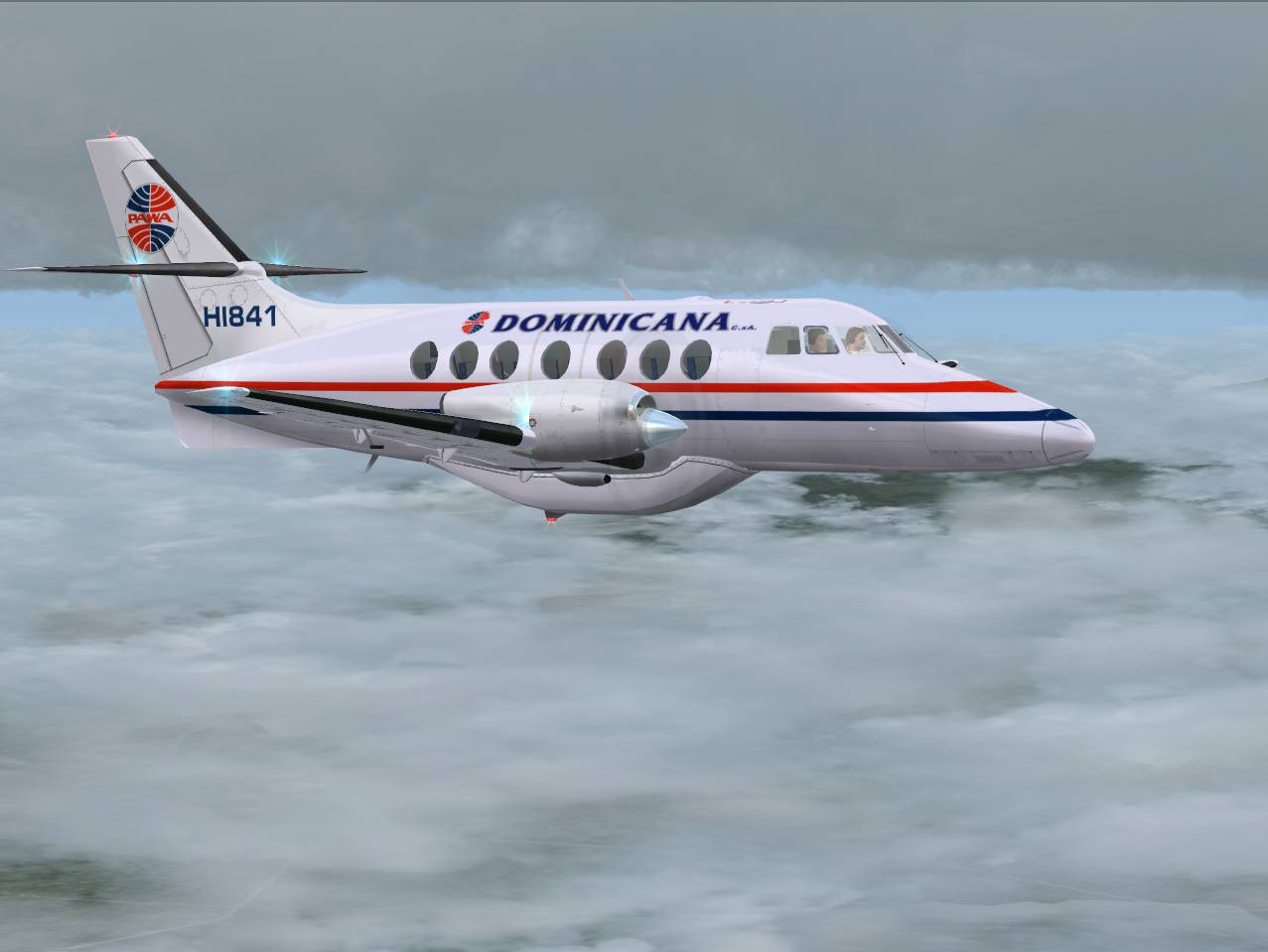 Fs2004 Pawa Dominicana British Aerospace Jetstream 31 (Hi841) — 1