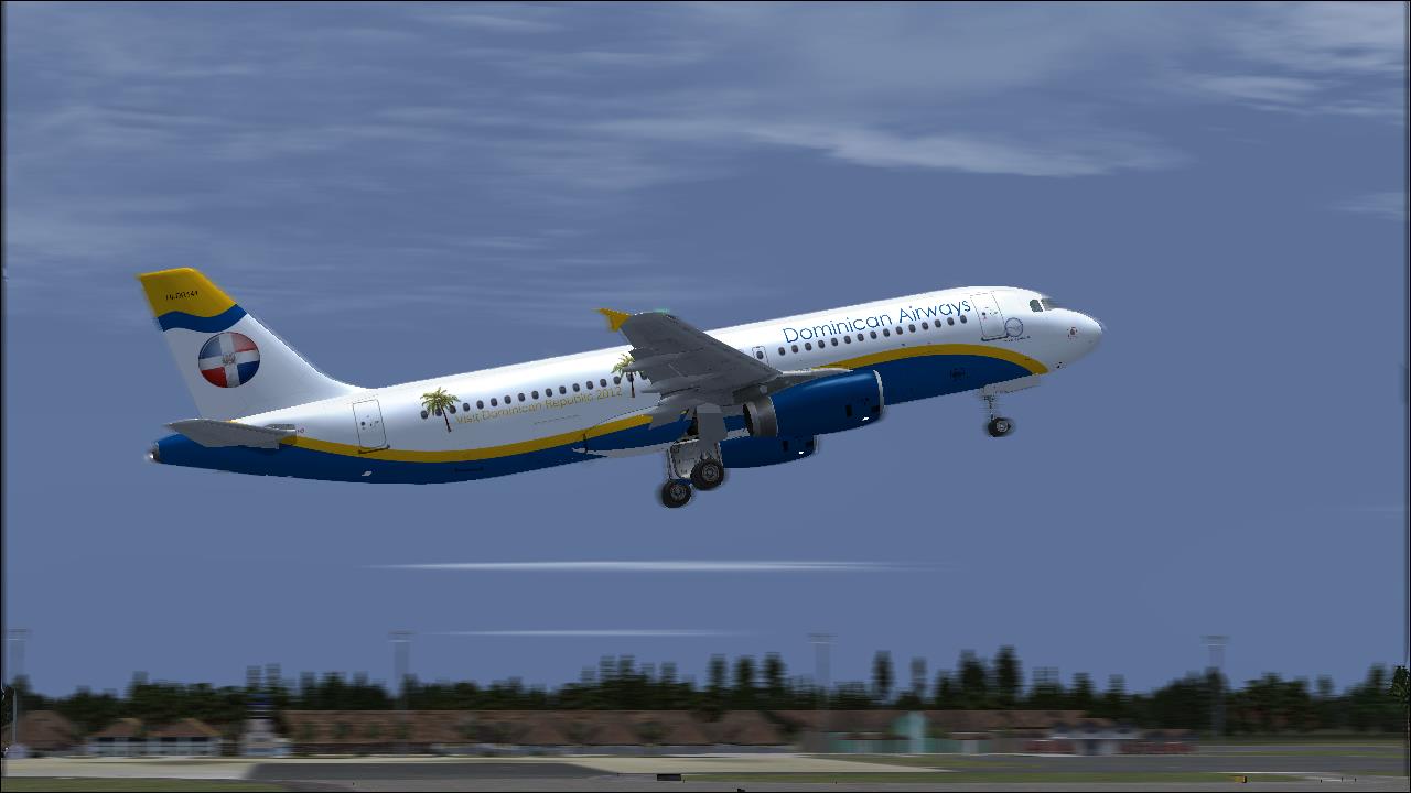 Fs9 Airbus A320 Iae Dominican Airways A320 Dr Livery — 1