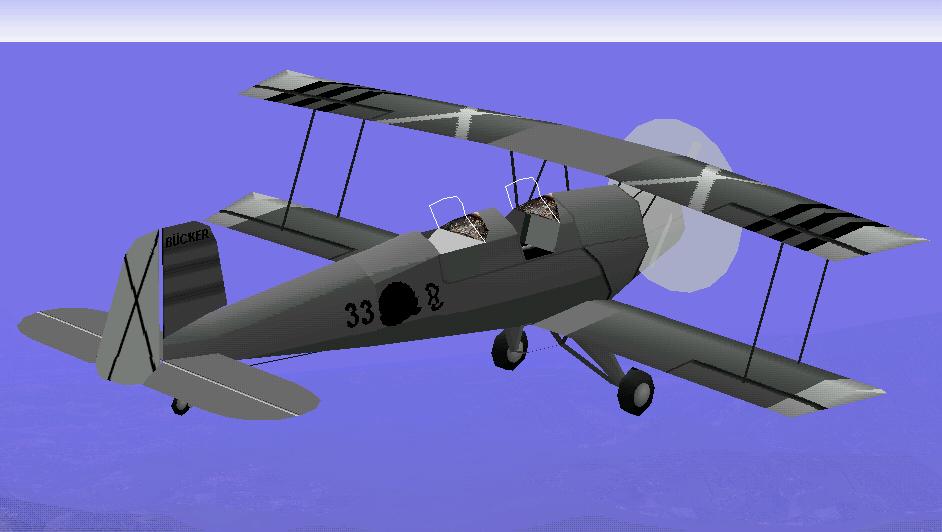 Cfs/Fs98 Bucker Bu-131 Jungmann Nationalist Air Force