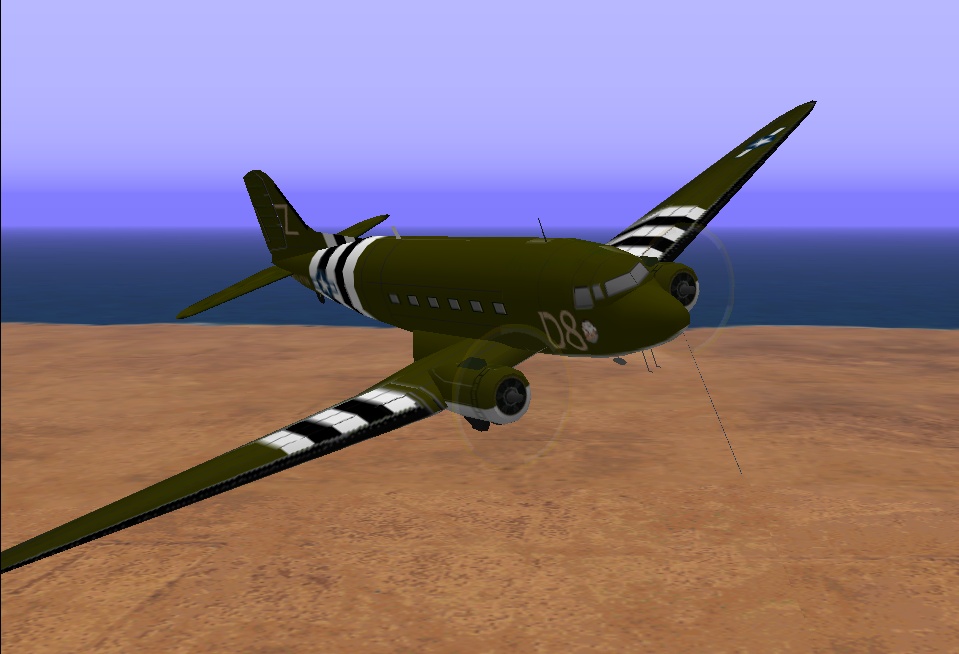 Fs98/Cfs Douglas C47 Dakota Usaaf — 1