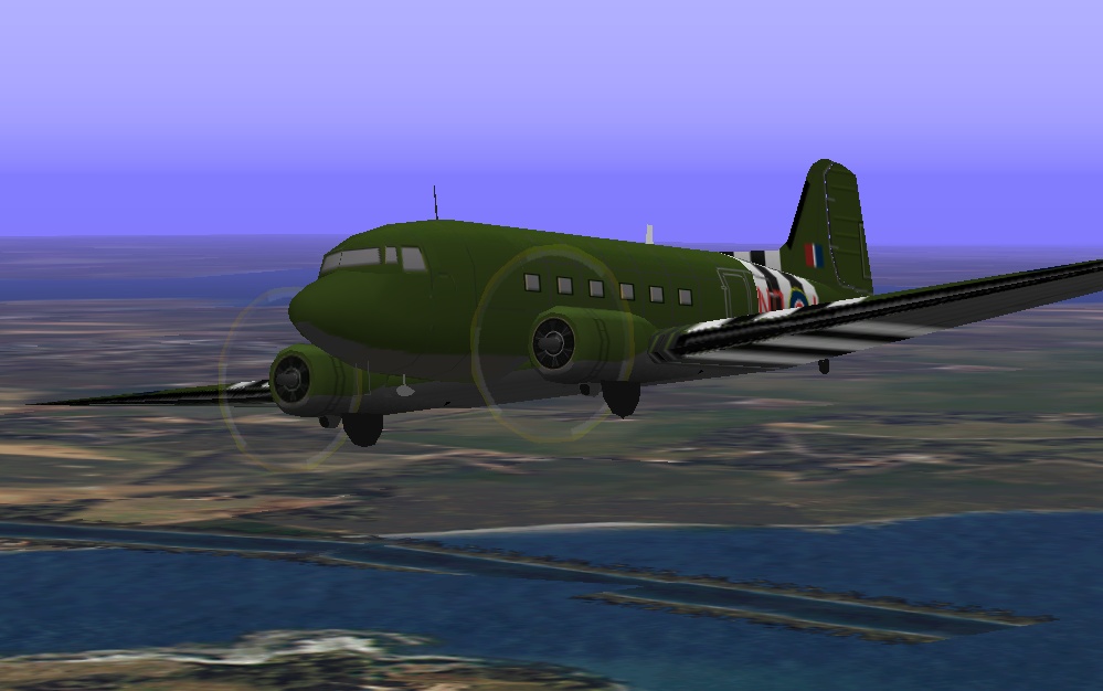 Fs98/Cfs Douglas C47 Dakota Raf — 1