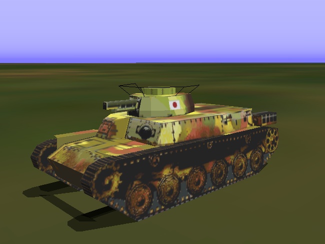 Cfs Macro - Chi-Ha Medium Tank Cfs Version Of A Wwii Ground Vehicle — 1