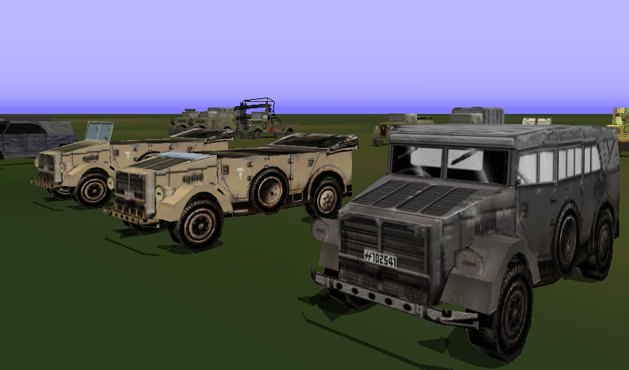 Cfs Macro - Kfz.15 Horch 4X4 - Upgrade Cfs Version Of A Wwii Ground Vehicle — 1