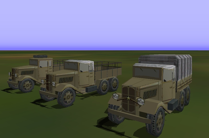 Cfs Macro - Isuzu Type 92 6-Wheeled Truck Cfs Version Of A Wwii Ground Vehicle — 1