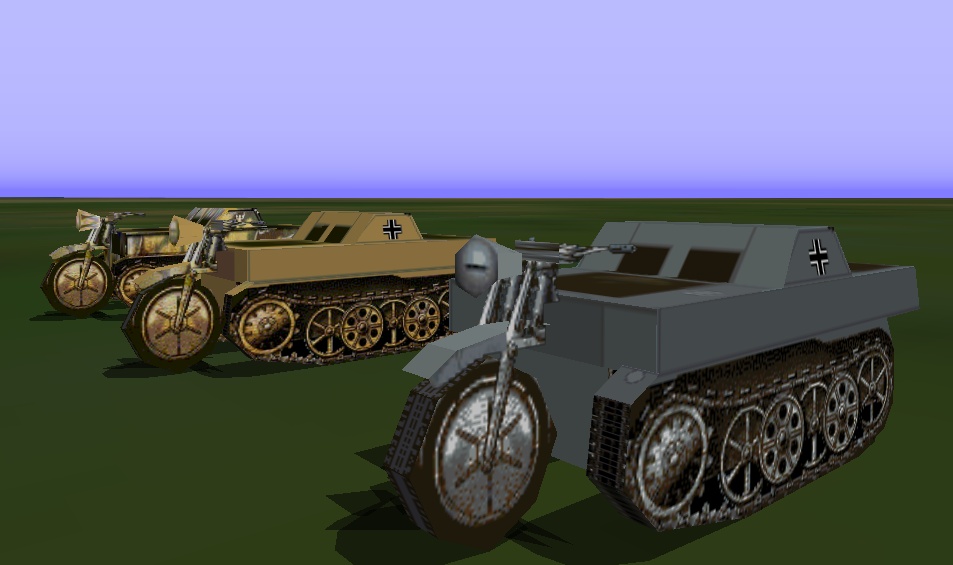 Cfs Macro - Kettenkrad - Api Macro Upgrade Cfs Version Of A Wwii Ground Vehicle — 1