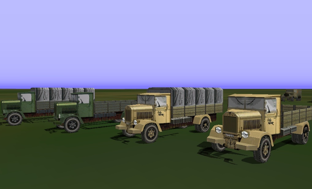 Cfs Macro - Lancia 3 Ro Cfs Version Of A Wwii Ground Vehicle — 1