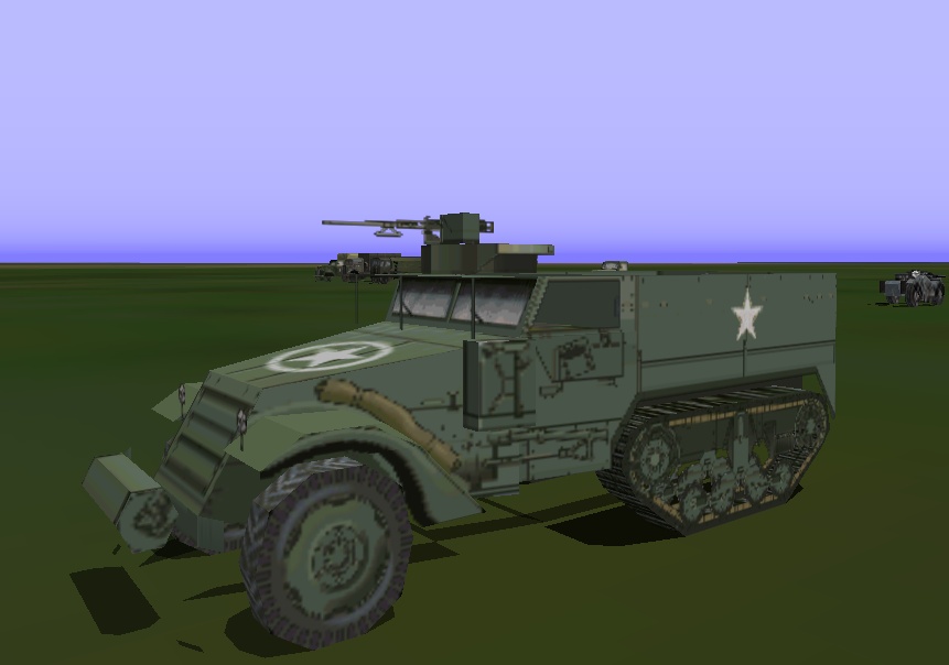 Cfs Macro - White M3 Half-Track — 1