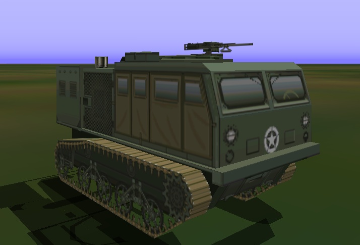Cfs Macro - Allis-Chalmers M4 High-Speed Tractor Cfs Version Of A Wwii Ground Vehicle — 1