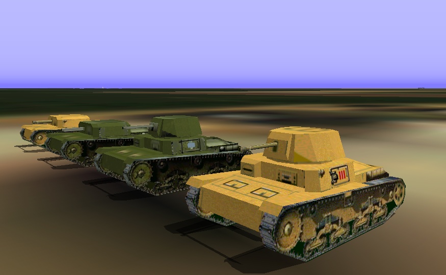 Cfs Macro - Fiat-Ansaldo M13/40 - Api Macro Cfs Version Of A Wwii Ground Vehicle — 1