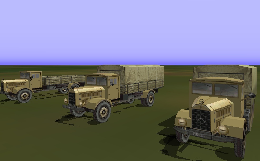 Cfs Macro - Mercedes-Benz L4500A, Einheitsf Hrerhaus Cfs Version Of A Wwii Ground Vehicle — 1