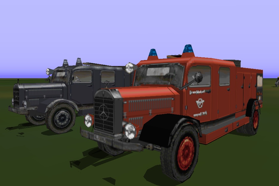 Cfs Macro - Mercedes-Benz Lf 25, Feuerwehr 1940 Cfs Version Of A Wwii Ground Vehicle — 1