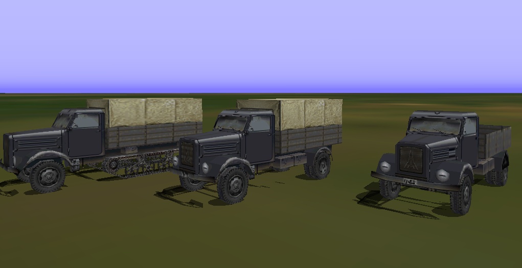 Cfs Macro - Magirus-Deutz A/S 3000 Cfs Version Of A Wwii Ground Vehicle — 1