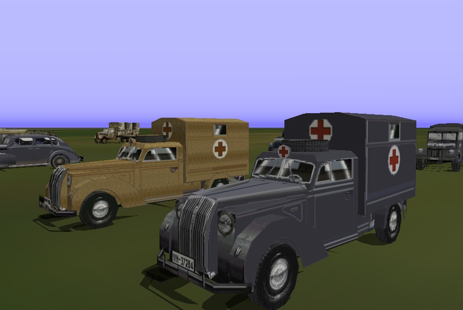 Cfs Macro - Opel Admiral Luftwaffe Ambulance — 1