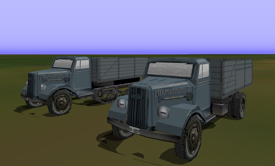 Cfs Macro - Opel Blitz Cfs Version Of A Wwii Ground Vehicle — 1