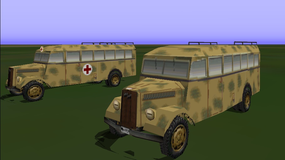 Cfs Macro - Opel Blitz Bus Afrika Korps — 1