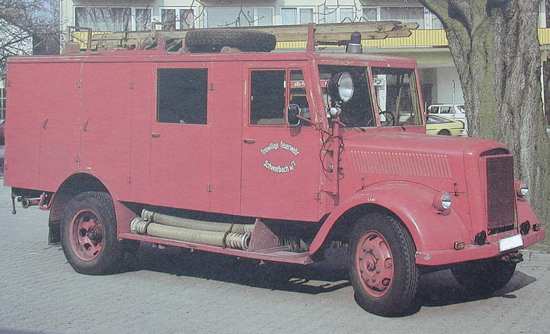 Cfs Macro - Opel Blitz Lf-15, Fire Tender 1944 — 1