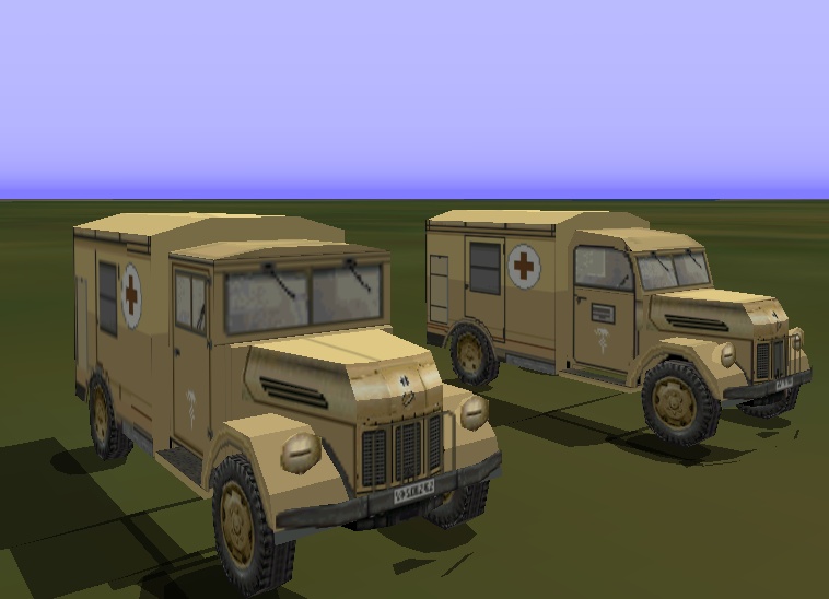 Cfs Macro - Steyr Ambulance Afrika Korps- Upgrade Cfs Version Of A Wwii Ground Vehicle — 1