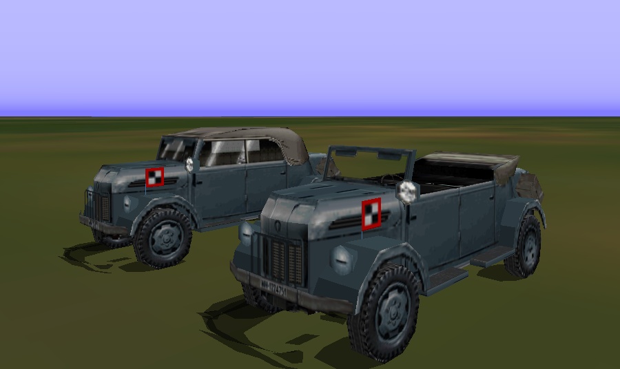Cfs Macro - Steyr Kfz21 Kommandeurwagen Cfs Version Of A Wwii Ground Vehicle — 1