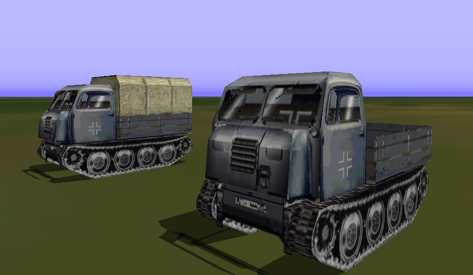 Cfs Macro - Steyr Rso/Raupenschlepper Ost Cfs Version Of A Wwii Ground Vehicle — 1