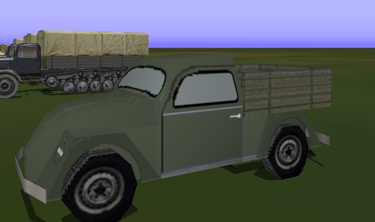 Cfs Macro - Volkswagen Type 82 Pick Up - Api Macro Cfs Version Of A Wwii Ground Vehicle — 1