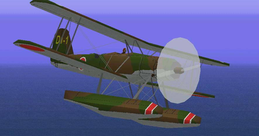 Cfs/Fs98 Kawanishi E7K2 (Type 94-2) Alf (1) (Upgrade Of My Old 2003 E7K2) Imperial Japanes — 1